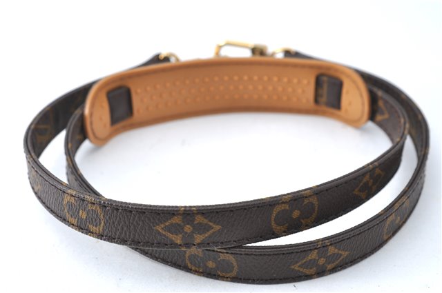 Authentic Louis Vuitton Monogram Brown Shoulder Strap 38.4