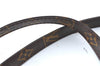 Authentic Louis Vuitton Monogram Brown Shoulder Strap 38.4" LV 3824B