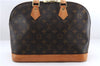 Authentic Louis Vuitton Monogram Alma Hand Bag Purse M51130 LV 3830E