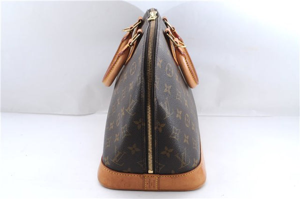 Authentic Louis Vuitton Monogram Alma Hand Bag Purse M51130 LV 3830E