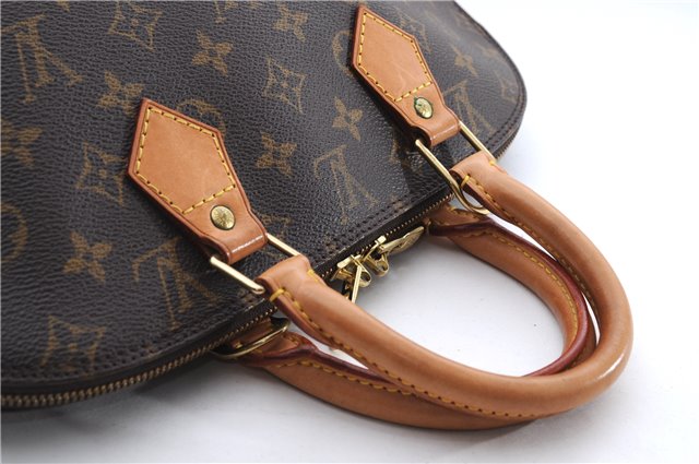 Authentic Louis Vuitton Monogram Alma Hand Bag Purse M51130 LV 3830E
