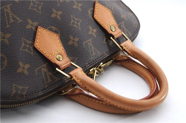 Authentic Louis Vuitton Monogram Alma Hand Bag Purse M51130 LV 3830E