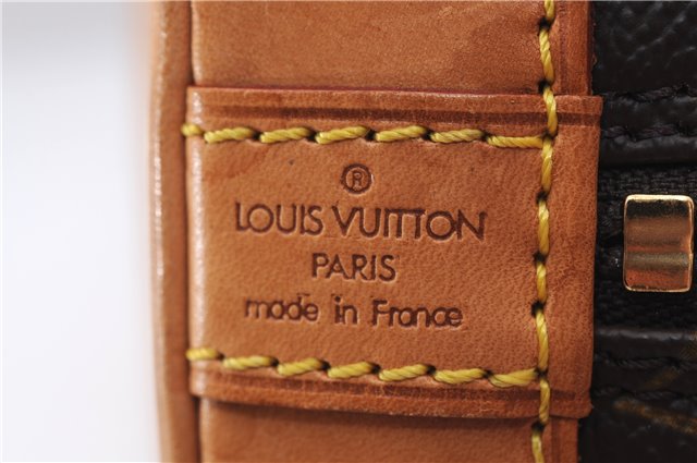 Authentic Louis Vuitton Monogram Alma Hand Bag Purse M51130 LV 3830E