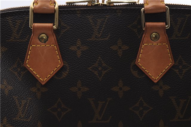 Authentic Louis Vuitton Monogram Alma Hand Bag Purse M51130 LV 3830E