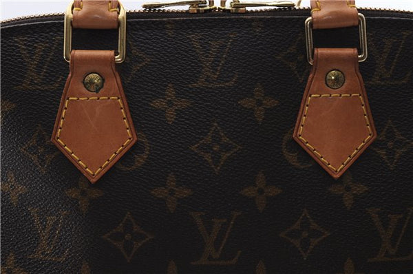 Authentic Louis Vuitton Monogram Alma Hand Bag Purse M51130 LV 3830E