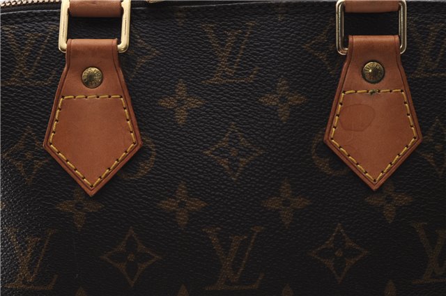 Authentic Louis Vuitton Monogram Alma Hand Bag Purse M51130 LV 3830E