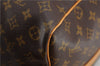 Authentic Louis Vuitton Monogram Keepall Bandouliere 60 M41412 Boston Bag 3830F