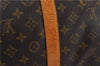 Authentic Louis Vuitton Monogram Keepall Bandouliere 60 M41412 Boston Bag 3830F