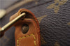 Authentic Louis Vuitton Monogram Keepall Bandouliere 60 M41412 Boston Bag 3830F