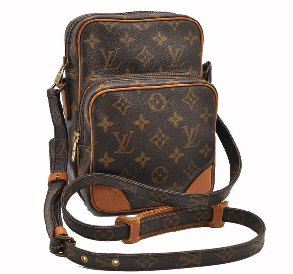 Authentic Louis Vuitton Monogram Amazone Shoulder Cross Body Bag M45236 LV 3831F