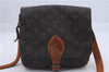 Auth Louis Vuitton Monogram Cartouchiere MM Shoulder Cross Bag M51253 LV 3832D