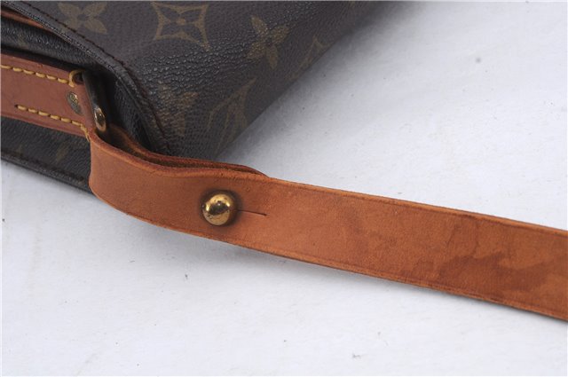 Auth Louis Vuitton Monogram Cartouchiere MM Shoulder Cross Bag M51253 LV 3832D