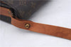 Auth Louis Vuitton Monogram Cartouchiere MM Shoulder Cross Bag M51253 LV 3832D