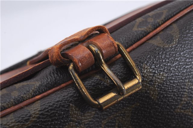 Auth Louis Vuitton Monogram Cartouchiere MM Shoulder Cross Bag M51253 LV 3832D