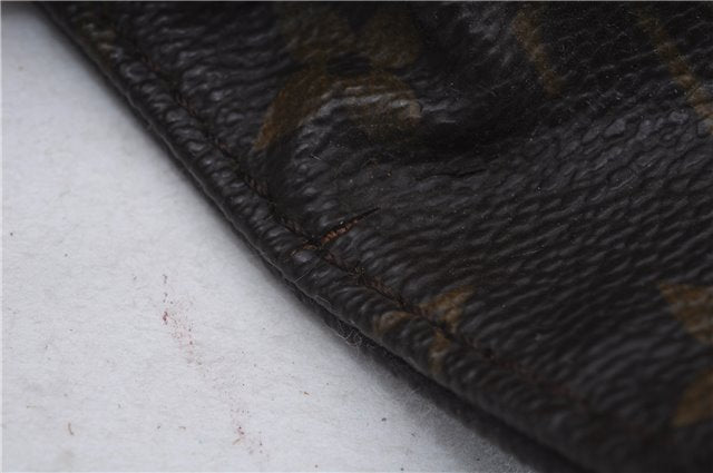 Auth Louis Vuitton Monogram Cartouchiere MM Shoulder Cross Bag M51253 LV 3832D