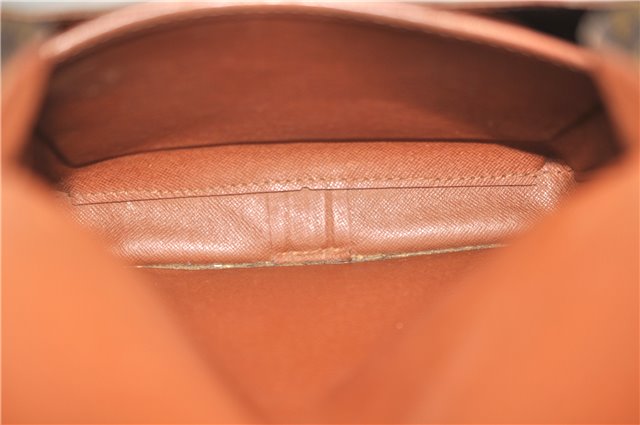 Auth Louis Vuitton Monogram Cartouchiere MM Shoulder Cross Bag M51253 LV 3832D