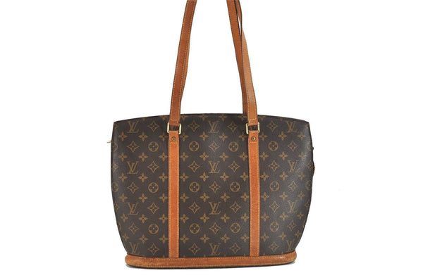Authentic Louis Vuitton Monogram Babylone Shoulder Tote Bag M51102 LV 3833D