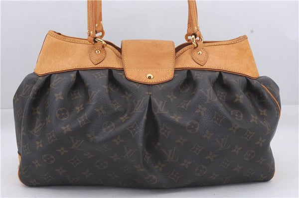 Authentic Louis Vuitton Monogram Boesi MM Shoulder Bag M45714 LV 3834D