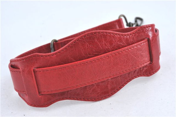 Auth BALENCIAGA Classic Twiggy 2Way Shoulder Hand Bag Leather 128523 Red 3835C