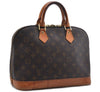 Authentic Louis Vuitton Monogram Alma Hand Bag Purse M51130 LV 3835D