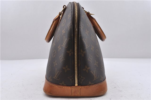 Authentic Louis Vuitton Monogram Alma Hand Bag Purse M51130 LV 3835D