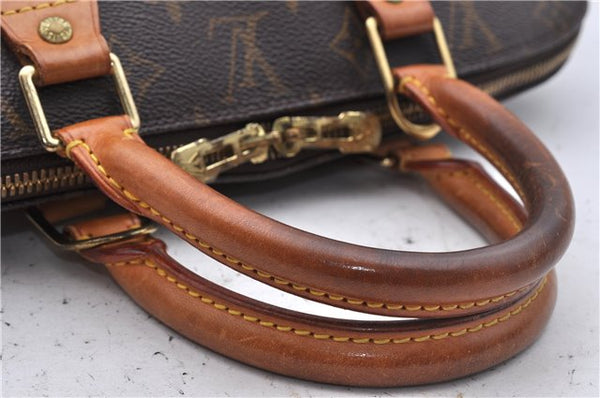 Authentic Louis Vuitton Monogram Alma Hand Bag Purse M51130 LV 3835D