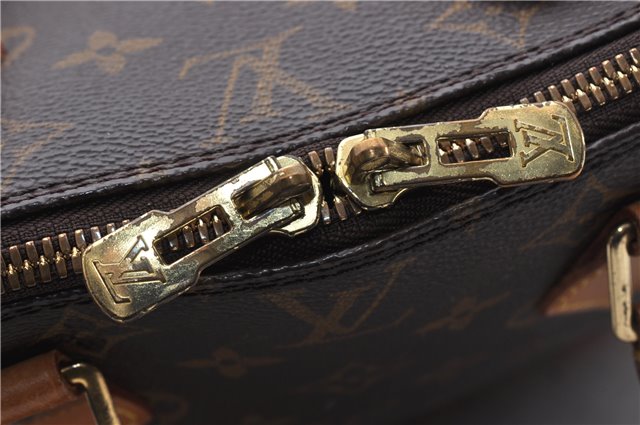 Authentic Louis Vuitton Monogram Alma Hand Bag Purse M51130 LV 3835D