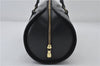 Authentic Louis Vuitton Epi Soufflot Hand Bag Black M52222 LV 3836E