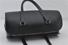 Authentic Louis Vuitton Epi Soufflot Hand Bag Black M52222 LV 3836E