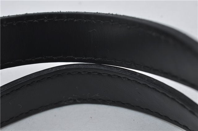 Authentic Louis Vuitton Epi Soufflot Hand Bag Black M52222 LV 3836E