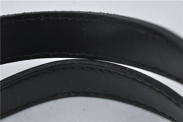 Authentic Louis Vuitton Epi Soufflot Hand Bag Black M52222 LV 3836E