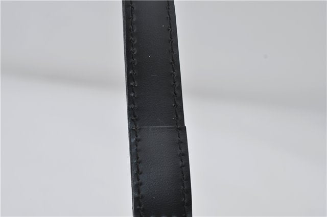 Authentic Louis Vuitton Epi Soufflot Hand Bag Black M52222 LV 3836E