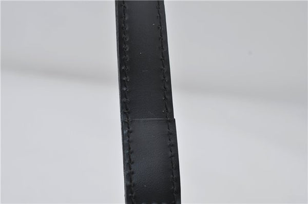 Authentic Louis Vuitton Epi Soufflot Hand Bag Black M52222 LV 3836E