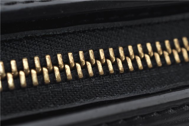 Authentic Louis Vuitton Epi Soufflot Hand Bag Black M52222 LV 3836E