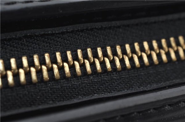 Authentic Louis Vuitton Epi Soufflot Hand Bag Black M52222 LV 3836E