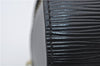 Authentic Louis Vuitton Epi Soufflot Hand Bag Black M52222 LV 3836E