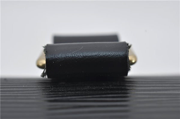 Authentic Louis Vuitton Epi Soufflot Hand Bag Black M52222 LV 3836E