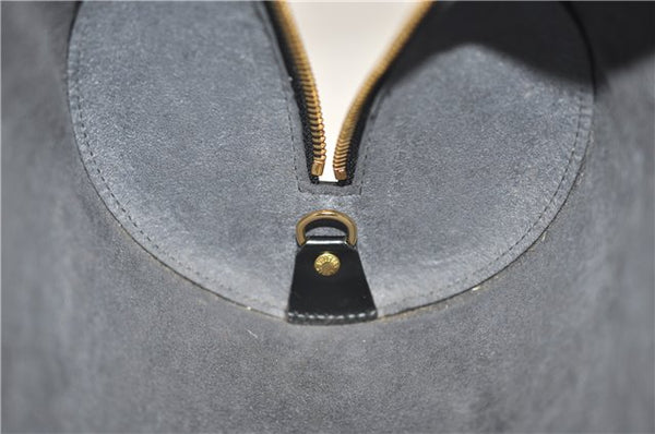 Authentic Louis Vuitton Epi Soufflot Hand Bag Black M52222 LV 3836E
