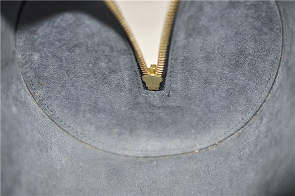 Authentic Louis Vuitton Epi Soufflot Hand Bag Black M52222 LV 3836E