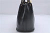 Authentic Louis Vuitton Epi Mandara PM Black Shoulder Bag Black M58932 LV 3838D
