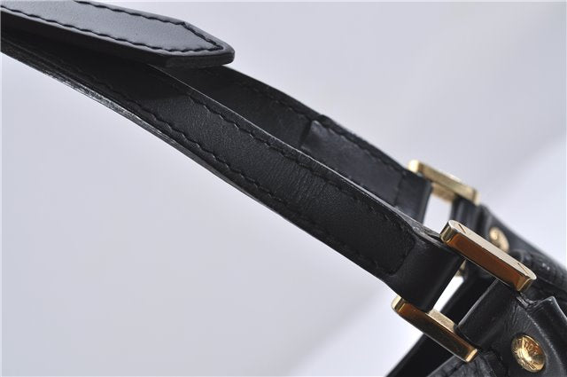 Authentic Louis Vuitton Epi Mandara PM Black Shoulder Bag Black M58932 LV 3838D