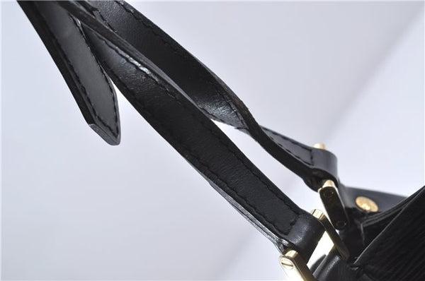 Authentic Louis Vuitton Epi Mandara PM Black Shoulder Bag Black M58932 LV 3838D