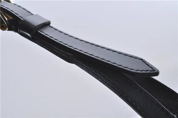 Authentic Louis Vuitton Epi Mandara PM Black Shoulder Bag Black M58932 LV 3838D