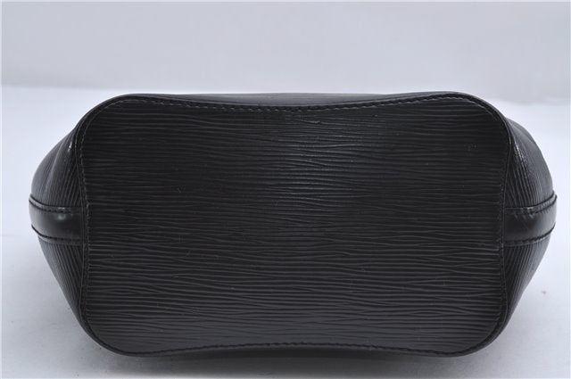 Authentic Louis Vuitton Epi Mandara PM Black Shoulder Bag Black M58932 LV 3838D