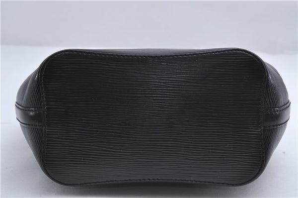 Authentic Louis Vuitton Epi Mandara PM Black Shoulder Bag Black M58932 LV 3838D