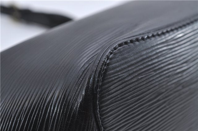 Authentic Louis Vuitton Epi Mandara PM Black Shoulder Bag Black M58932 LV 3838D