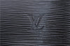 Authentic Louis Vuitton Epi Mandara PM Black Shoulder Bag Black M58932 LV 3838D