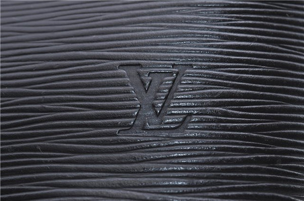Authentic Louis Vuitton Epi Mandara PM Black Shoulder Bag Black M58932 LV 3838D