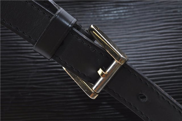 Authentic Louis Vuitton Epi Mandara PM Black Shoulder Bag Black M58932 LV 3838D