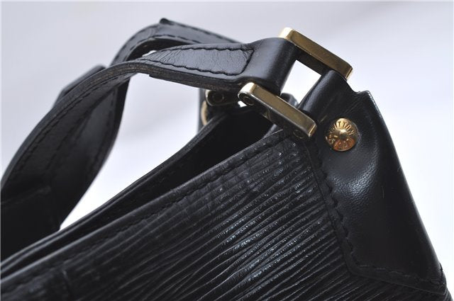 Authentic Louis Vuitton Epi Mandara PM Black Shoulder Bag Black M58932 LV 3838D